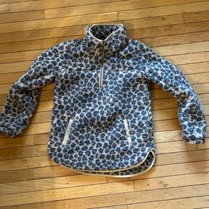 Abercrombie Fleece Leopard Print
